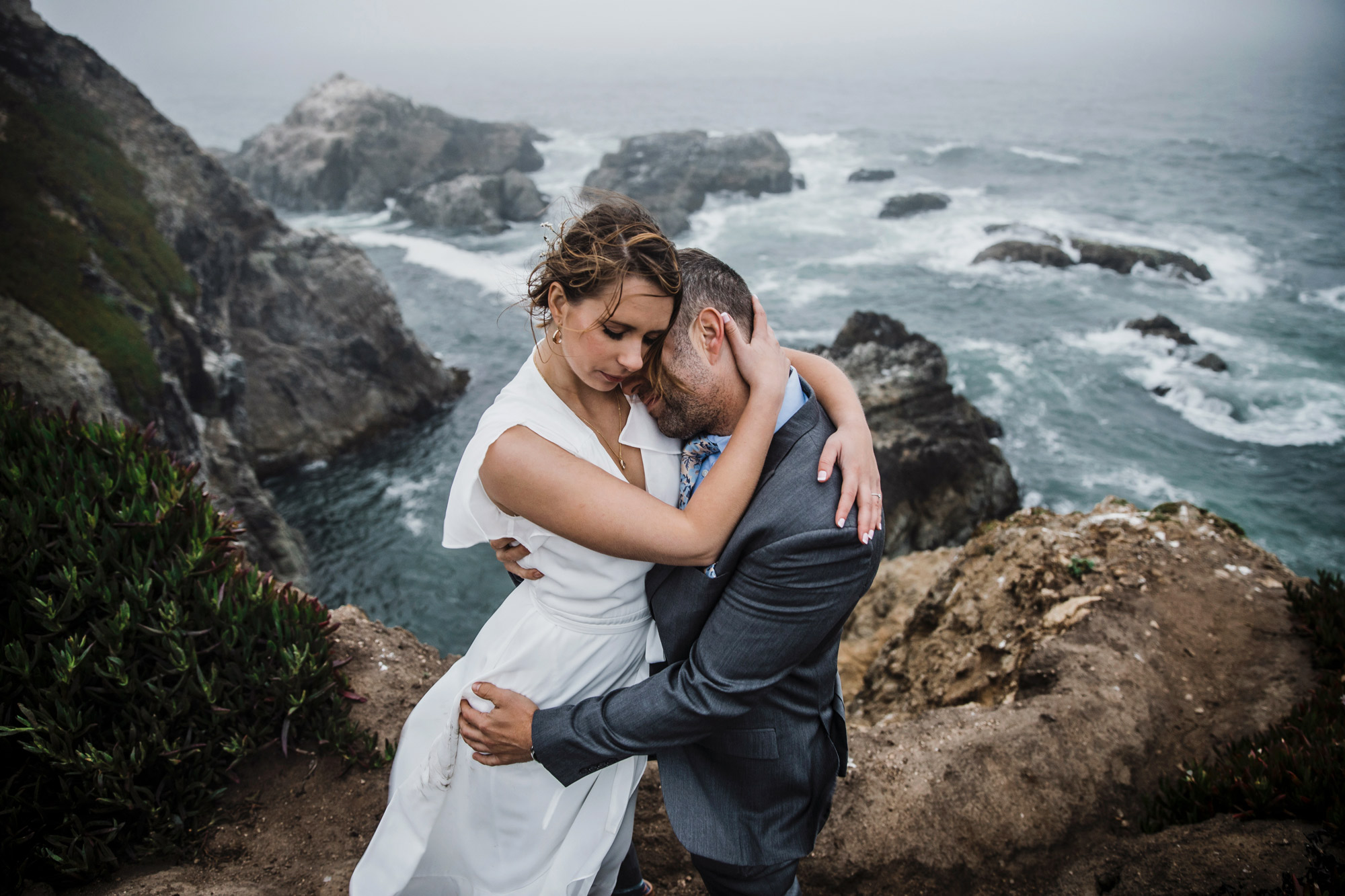 Bodega Bay Engagement Session by Becca Henry Photography