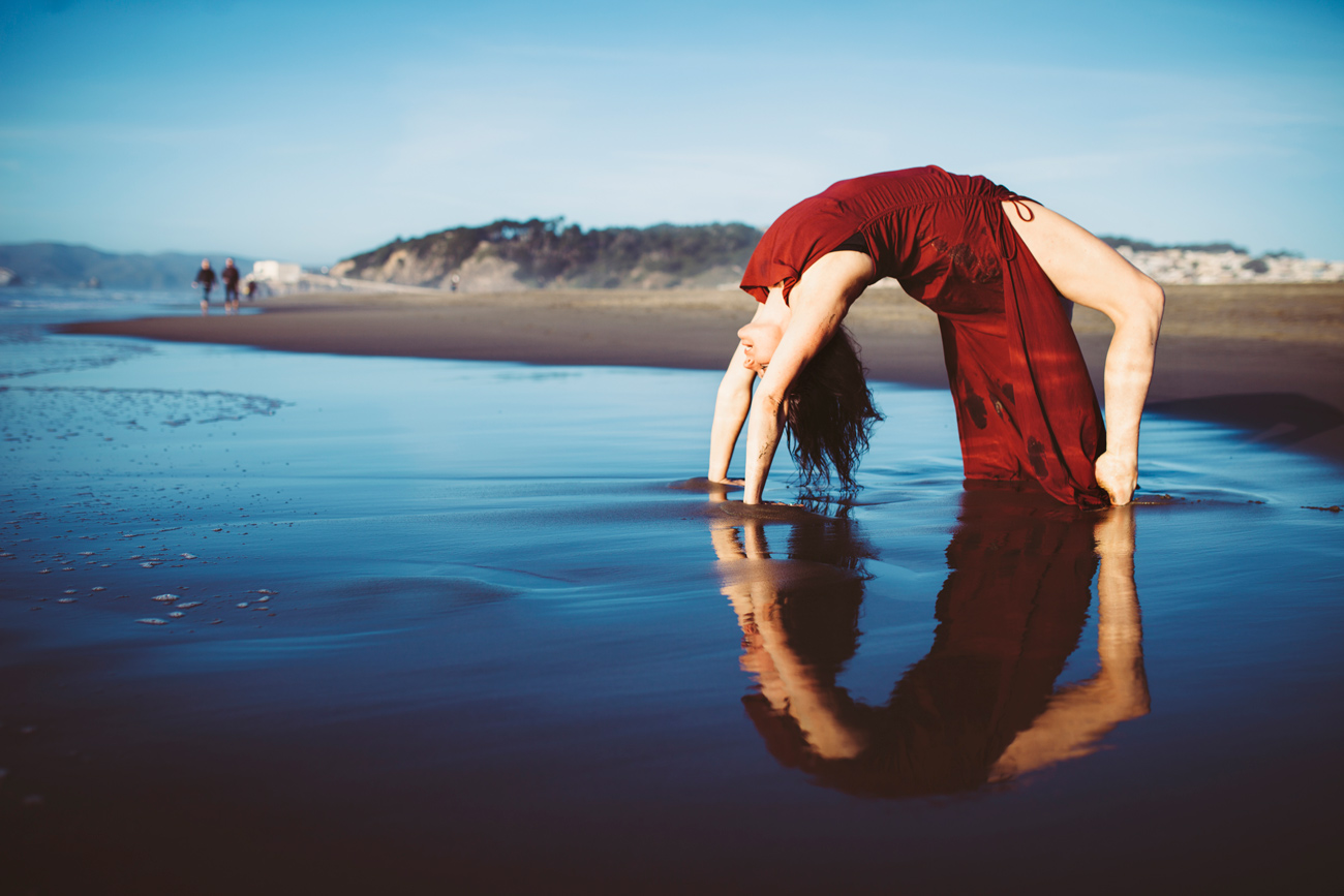 Becca Henry Photography- Visual Branding - Oakland-creative photos for acro yoga teacher Angelina LaMiette